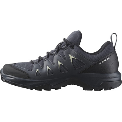 Zapatilla Salomon X Braze GTX W Gris/Crema