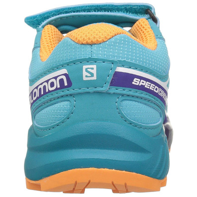 Zapatillas Salomon Speedcross Kid Turquesa/Morado/Naranja