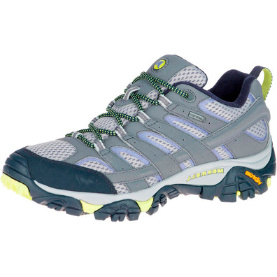 Zapato Merrell Moab 2 GTX W Gris/Lila