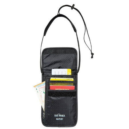 Funda Para Cuello Tatonka Skin Neck Pouch RFID Block Negro
