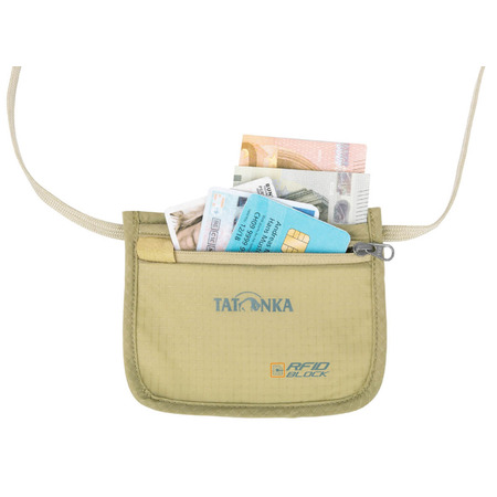 Funda Tatonka Skin ID Pocket RFID Block Verde kaki