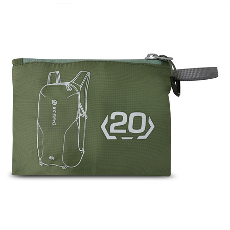Mochila plegable Dare2b Packaway 20 Verde