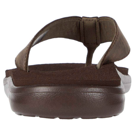 Sandalia Teva Voya Flip Cuero Marrón