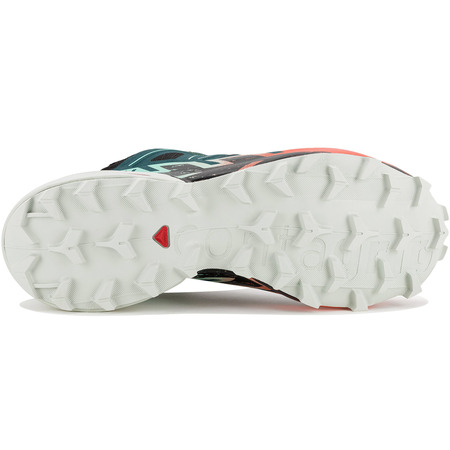 Zapatilla Salomon Speedcross 6 GTX W Negro/Verde/Rojo