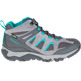 Botas Merrell Outmost Mid Vent GTX Gris/Turquesa