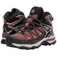 Botas Salomon X Ultra 3 Mid GTX W Marrón/Rosa