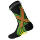 Calcetín Enforma Ankle Stabilizer Negro Verde-Negro