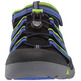 Sandalia Keen Newport H2 Tots Negro/Azul/Verde