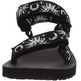 Sandalia Teva Original Universal W Negro/Blanco