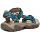 Sandalia Teva Terra Fi 5 W Azul/Verde