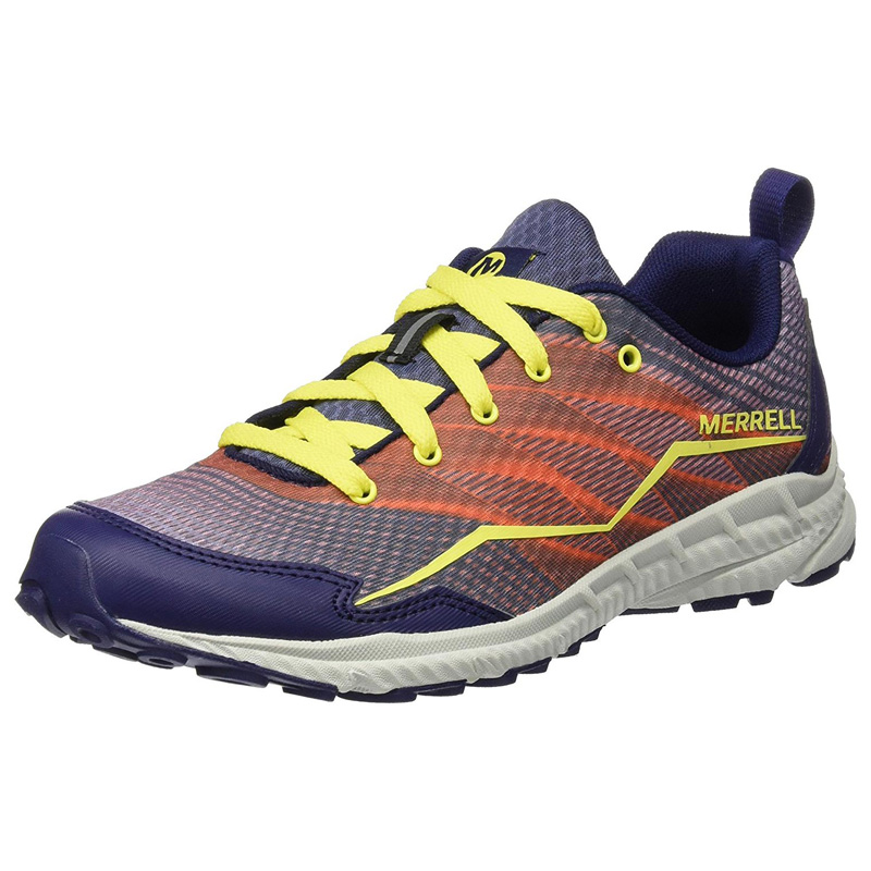 Zapatilla Merrell Trail Crusher W Lila Coral Amarillo